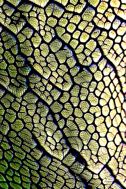 Lizard skin close up