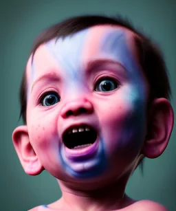 Avatar 2 toddler, smile, full body, dramatic lighting, hyper realistic