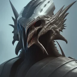 evil Predator in Fight armor with knifes , 8k resolution concept art portrait