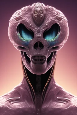 black male African alien, cracks in the voodoo head, wicked, diamond eyes, crown, blood, 8k, finely detailed, photo realistic, Boris Vallejo style turquoise skull head gold dragon space alien rain skeleton gold tooth silver helmet silver space suit spaceships