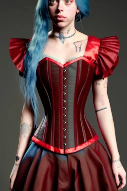 Billie Eilish, corset