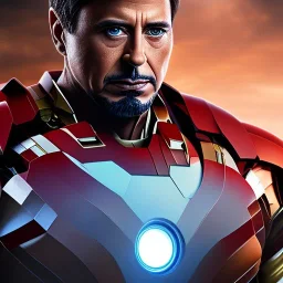 iron man morphed with power ranger, realistic, 4k