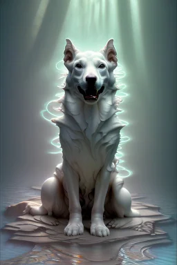 Dog aquatic, high-quality, fine-detail beautiful, breath-taking stunning, 8k resolution, intricate, digital art, detailed matte, volumetric lighting, George Grie, Anne Dittman, Anne Stokes, Lisa Parker, Selina French, Alphonse Mucha Generate Similar