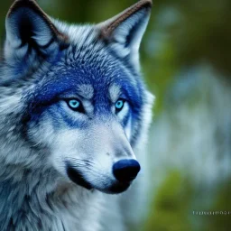 Blue wolf