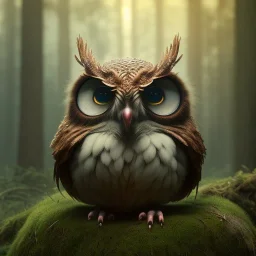 intricate details, realistic, octane, unreal engine, portrait, natural lighting,zoomed out + portrait, volumetric lighting, shiny,extreme detail, Photorealism, High detail, Hyper realistic Owl in forest, macro lens blur,abstract paint, sharp,eos5d mark 4, ef 85mm 5.6, focus, trending by artstation