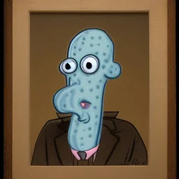 Portrait of Squidward Tentacles