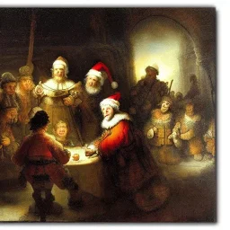 Rembrandt merry Christmas