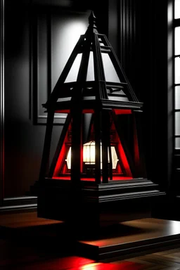 gaming table lamp inspired by palace, modern design,