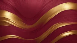 Hyper Realistic Maroon-Texture on Golden-brush-strokes-background