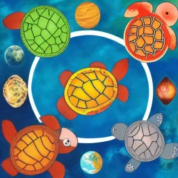 The Turtle and the Eight Planets