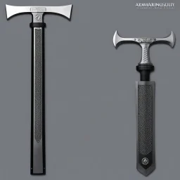double internal page of the ASSEMBLY & DISASSEMBLY GUIDE FOR From Warington, inc. Axes, Tomahawks, Spears, and Knives. Made out of aluminum carbon fiber reinforced with titanium handles. Built out of the most expensive materials found in the universe, made for destroying robots and the most extreme conditions., detailed instructions and diagrams