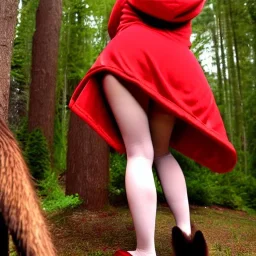 going down on gorgeous red riding hood's wet beaver