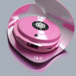 Pink CD-R design