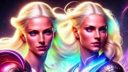 Lexica Aperture v2 Hyper detailed ultra sharp, trending on artstation, vibrant aesthetic, blonde ethereal sublle (((smiling)))+++ luminous heavenly goddess, angel, colorful, psychedelic, ornate, intricate, digital painting, concept art, smooth, sharp focus, illustration, not human anthropomorphic alien cyborg, art by artgerm and greg rutkowski and h. r. giger, louis royo, salvador dali, 8 k