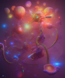 neural network. oil on canvas, volumetric lighting