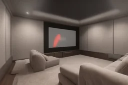 a dedicated home cinema room