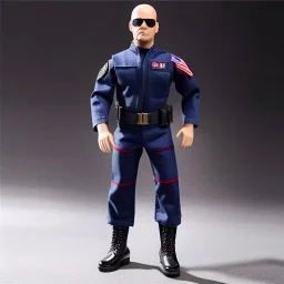 G.i. Joe fabric Biden toy doll airforce casual flightsuit face hair sunglasses with black boots full body in package 2020