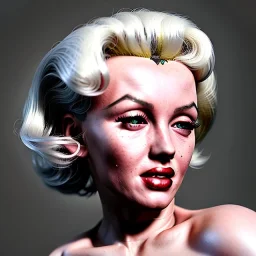 Realistic image portrait, sweet Marylin Monroe, mad max style, highly detailed, unreal engine 5, ray tracing, RTX, lumen lighting, ultra detail, volumetric lighting, 3d, finely drawn, high definition, high resolution.