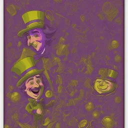 willy wonka fabric