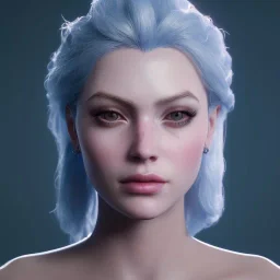 A portrait of a crystalised ice cold queen, atmospheric,fantasy, realistic, unreal engine 5, cinematic lighting, octane render.