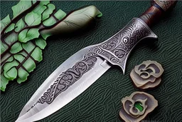 damask blade celtic knife