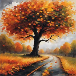autumn has come among the trees dove nest It escapes from the rain the sun of sadness with all his pride Behind the black cloud She cries lovingly