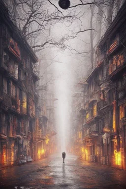 Streets Made with #stablediffusion #aigenerated #aigeneratedart #aiartcommunity #aiart #ai #artoninstagram #creepyart #surrealism #scary #art #arte #spooky #inspiration #neuralart #kunst #美術