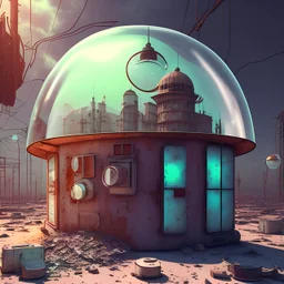 Abandon technology, clone machinery, glass domes, soda lights