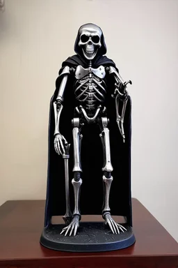 biomechanical grim reaper made from old car parts