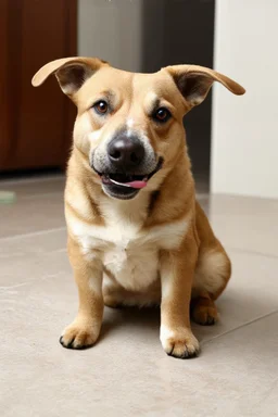 süsser hund (er frisst katze)