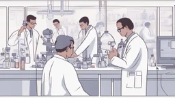 The image for the article can depict a dedicated medical team engaged in advanced laboratory research. In this scene, doctors and researchers come together to study and understand rare and intriguing diseases. The atmosphere is one of discovery, science, and technological advancement, with the team diligently working to improve human understanding of these mysterious conditions and develop better treatments for patients. The image reflects scientific progress and the efforts made to achieve adva