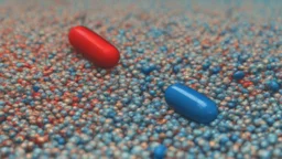 matrix red and blue pill, difference between dream and real world