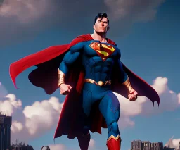 Superman, full body, battlefield atmosphere, hyper realistic detail, unreal engine 5, ultra cinematic and great lighting, octane render, illustration of Superman, hd, character design, 8k, --ar 2:3 --v 4