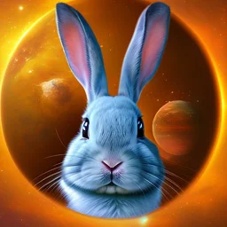 space bunny bunny detailed