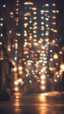 Lights, street, flickering