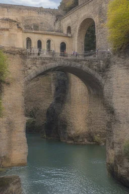 The bridge of Ronda Porto