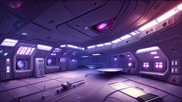 interior of deep space station