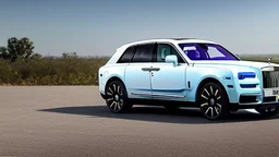Luxury Rolls Royce Cullinan Ultimate Tuning , Photorealistic, 4K, Ultra Detailed, Front Quarter View