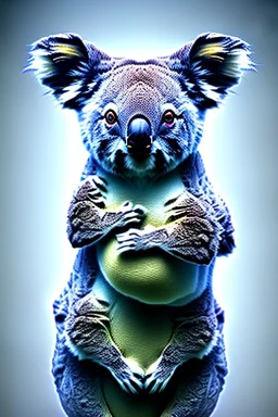 Koalas with huge fangs, living in the spirit realm