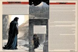 [Original Art by Howard Chaykin] Hosea 1:6-9 (Lo-Ruhamah: "Not Loved," Lo-Ammi: "Not My People") Jeremiah 20:3 (Pashhur → "Terror on Every Side") These verses depict a god who withholds love and belonging, casting out those who do not conform. Jeremiah 20:3 "The next day, when Pashhur released him from the stocks, Jeremiah said to him, 'The Lord’s name for you is not Pashhur, but Terror on Every Side.'" Hosea 1:6-9 "Gomer conceived again and gave birth to a daughter. Then the Lord said to Hose