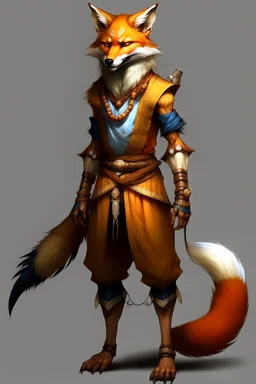 fox of nine tails humanoid dnd