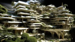 Morphology Form: Cross Operation: Translated Program: Moor Scale: Miniature Modifiers Random: Futuristic Context: Tropical Architect: Enric Miralles Architectural Style: Expressionist Material/Texture: Vinyl Visualization Visualization Style: Virtual Tour Representation: Ext