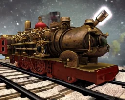 steampunk railway tank titan apocolypse epic bass boost ground rumble