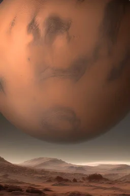 big mars in the sky