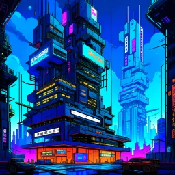 cyberpunk retro capital futuristic for comics