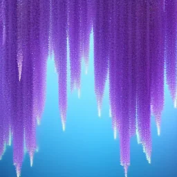 a magical crystal vertical light, pink and blue wisteria , pink vertical, blue lake,sharp, background vertical blue gradient vertical, elegant, highly detailed, artstation, concept art, smooth, sharp focus, illustration, 8k, splash art, wallpaper, key visual