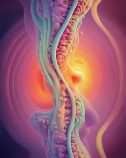 improved digestion, abstract image