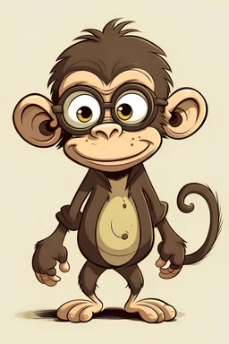 Make a harry potter cartoon monkey