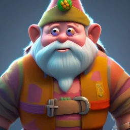 gnome farytales creature,pixar style