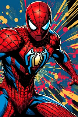 Spider-Man, Pop Art, and Very Detailed